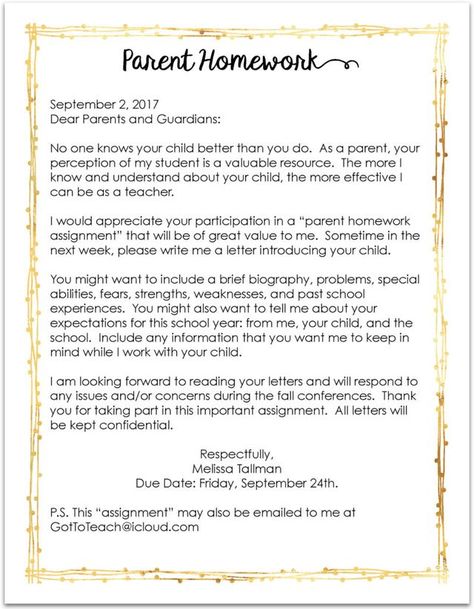 I wish I could take credit for this teaching gem that I am about to share with you. My sister, who started teaching five years before I did, shared this letter with me before my first year teaching. F Planning School, First Year Teaching, Letter To Teacher, Teacher Templates, First Day School, Back To School Night, Teacher Conferences, Letter To Parents, Beginning Of The School Year