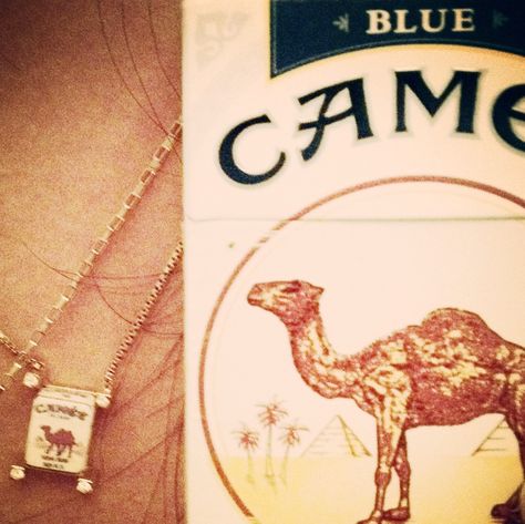 Stephen Dorff's camel cigarettes and my camel necklace. Camel Ciggerate, Ciggerate Aesthetic, Wallpaper Vibes, Happy Weekend, Blue Aesthetic, Camel, Pink, Blue, Quick Saves