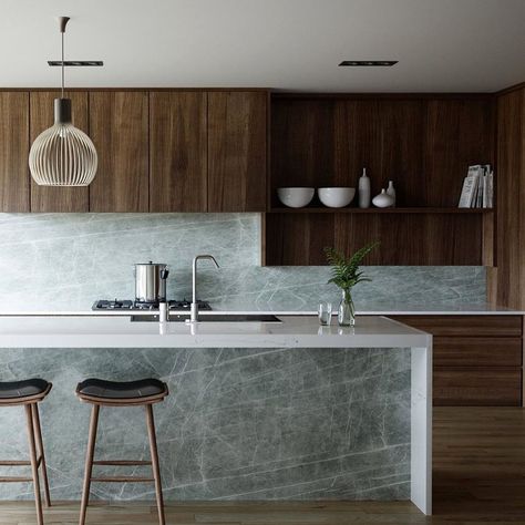 @riostonesinc shared a photo on Instagram: “Neolith brings to you – Ultra Compact Surface Countertops 🔸” • Jan 28, 2019 at 4:45pm UTC Food Fashion Design, Kitchen Stone, Porcelain Kitchen, Stone Benchtop, Australia Style, Kitchen Benchtops, Architectural History, Home Design Magazines, Stone Bench