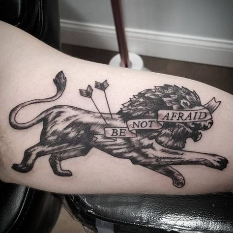 #liontattoos Lion Tattoo Ideas For Men, Bicep Tattoos For Men, Lion Tattoo Meaning, Lion Tattoo Ideas, Bicep Tattoos, 9 Tattoo, Bicep Tattoo Men, Coordinates Tattoo, Inner Bicep Tattoo