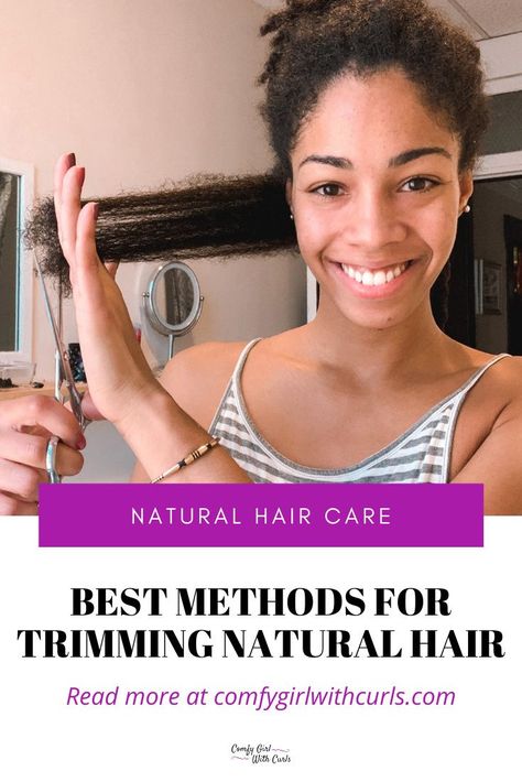 Natural Hair Trim Split Ends, How To Clip Ends On Natural Hair, Trimming Natural Black Hair, How To Trim Ends On Natural Hair, Trimming Natural Hair Split Ends, Trim 4c Natural Hair, How To Trim Natural Black Hair, Trimming 4c Natural Hair, How To Trim Natural Hair