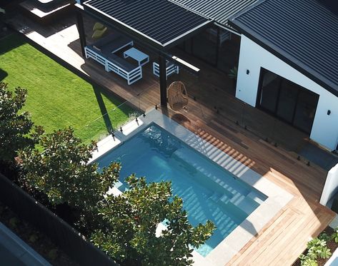 Gallery – Narellan Pools Pool With Decking, Pool Building, Unique Outdoor Spaces, Fiberglass Swimming Pools, Glass Pool, Concrete Pool, Pool Installation, Pool Construction, Backyard Paradise