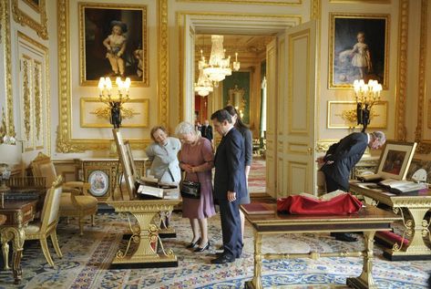 Inside the Queen’s majestic second home Windsor Castle, including ornate gold furnishings, embroidered carpets and lots of family pics – The Sun Inside Windsor Castle, St Georges Hall, King George Iv, Castle Estate, State Room, Royal Collection Trust, Royal Family News, Queen Pictures, Second Home