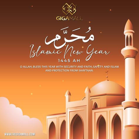 Happy Islamic New Year of the Hijra! The New Islamic Year brings new opportunities for course correction, for spreading more love, for improving your lives, and strengthening your bond with the Almighty. Giga Mall wishes happiness, success, and peace to everyone at the start of this New Islamic Year. #gigamall #gigagroup #shoppingmall #shopping #mallofislamabad #NewIslamicYear #Hijri1445 #IslamicPost #محرم_1445 #IslamicNewYear #NewBeginnings #PeaceAndBlessings #WTCPAK Happy Islamic New Year, Islamic New Year, World Trade, Shopping Mall, World Trade Center, New Opportunities, New Beginnings, Improve Yourself, Bring It On