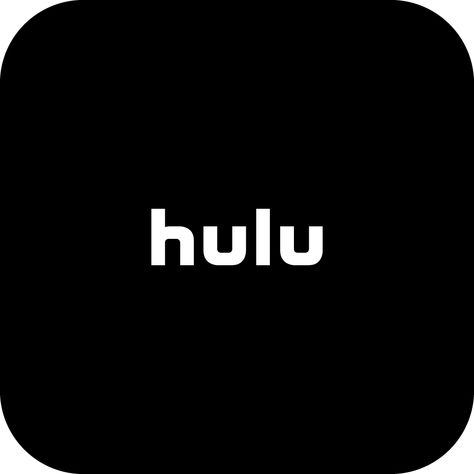 Black Hulu Icon, Hulu Icon, Black App, Black Logo, App Icon, Ios, ? Logo, Quick Saves, Black