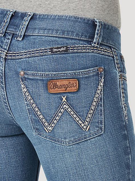 Women's Wrangler Retro® Sadie Bootcut Jean Women’s Wrangler Jeans, Vintage Wrangler Jeans, Flair Jeans, Low Rise Bootcut Jeans, Bootcut Jean, Vintage Wrangler, Wrangler Jeans, Bootcut Jeans, Christmas List