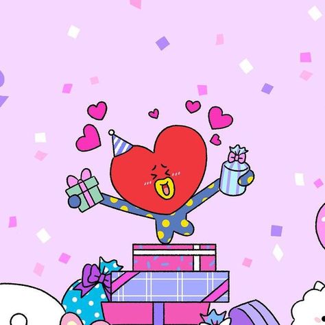 BT21 on Instagram: "It's TATA’s speical day! Have a wonderful day full of love, TATA❤️  #WeLoveYou #TATA #BT21" Tata Bt21, Bt 21, December 30, Have A Wonderful Day, Full Of Love, Wonderful Day, Of Love, Wonder, Birthday