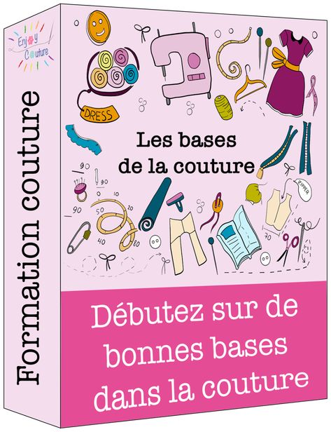 Les bases de la couture formation gratuite - EnjoyCouture Tutoriels et formations en couture Couture Techniques, Sewing Courses, Creation Couture, Couture Sewing, Diy Couture, Sewing Hacks, Dressmaking, Diy Sewing, African Fashion