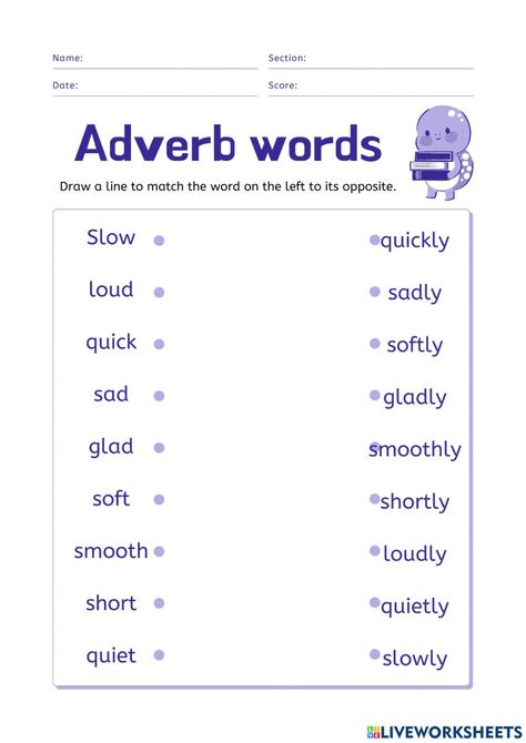 Adverb Worksheet 2nd Grade, Adverbs For Grade 3, Verb And Adverb Worksheet, Adverbs Worksheet 2nd Grade, Adverbs Worksheet For Grade 1, Adverb Worksheets For Grade 2, Adverbs Worksheet Grade 3, English For Grade 3 Worksheets, Grade 3 English Worksheets Activities