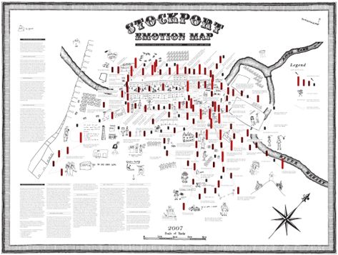 MapCarte 128/365: Stockport emotion map by Christian Nold, 2007 Scale Bar, Bartlett School Of Architecture, Mental Map, Create A Map, Design Brief, Concept Diagram, Bar Graphs, Art And Science, Ways Of Seeing