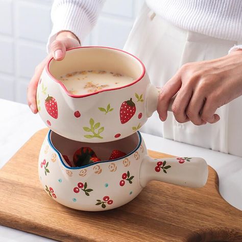 Cheap Soup, Dishes Sets, Ceramic Strawberry, Ceramic Sun, Kitchen Decor Collections, Soup Stock, Ceramics Pottery Bowls, Milk Pan, Stock Pots