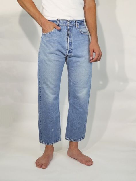 Levis 501 Men, Levi 501 Shorts, Preppy Mens Fashion, Levi 501, Mens Fashion Jeans, Vintage Levis 501, Jeans Fabric, 501 Jeans, Dress Slacks