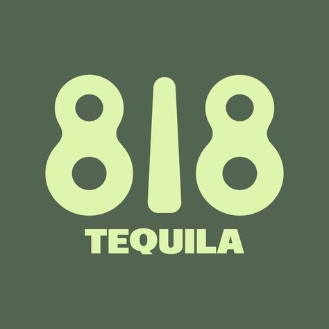 Drink818 818 Branding, Alchole Bottle Snap, 818 Aesthetic, 818 Tequila Aesthetic, Beauty Logos, 818 Tequila, College Crafts, Tequila Tasting, Beer Pong Tables