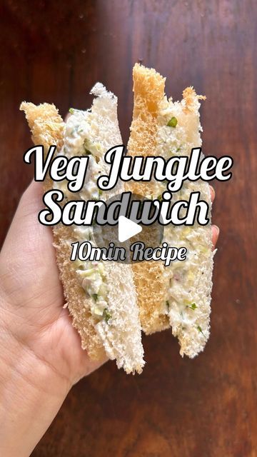 Regular Cold Sandwich, Junglee Sandwich, Easy Quick Recipes, Veg Sandwich, Cold Sandwiches, Brown Bread, How To Make Sandwich, Kitchen Recipe, Easy Bread Recipes