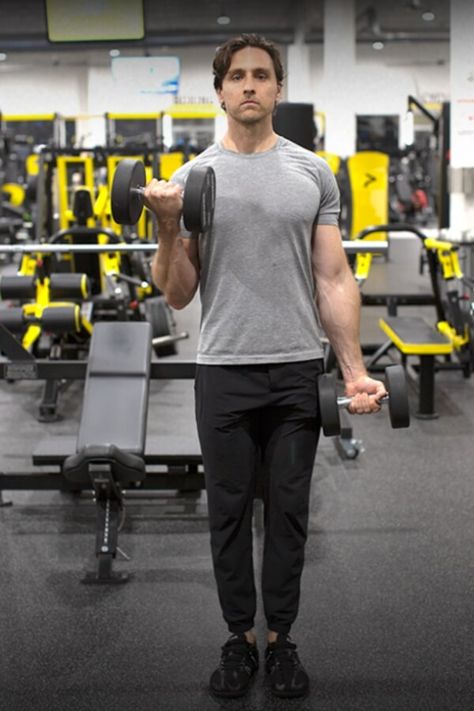 How to Do the Dumbbell Curl: Form, Benefits, and Variations The dumbbell biceps curl is the cornerstone of most weightlifters’ biceps training because it’s simple, effective, and highly adaptable, which makes it ideal for maximizing your biceps development. Learn how to do it with proper form here: https://bit.ly/3KqT2Sb Biceps Training, Biceps Curl, Dumbbell Curls, Preacher Curls, Health And Fitness Articles, Fitness Articles, Bicep Curls, Muscle Groups, Build Muscle