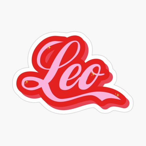 Get my art printed on awesome products. Support me at Redbubble #RBandME: https://www.redbubble.com/i/sticker/Leo-vintage-font-by-gabyiscool-by-gabyiscool/50679262.JCQM3?asc=u Leo Sign Aesthetic Wallpaper, Leo Sign Aesthetic, Leo Stickers Aesthetic, Leo Zodiac Poster Aesthetic, Aquarius Stickers Aesthetic, Leo Sticker, Aries Sticker, Zodiac Leo Art, Bff Drawings