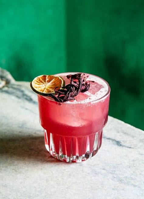 Sorrenity Sorrel and Rum Cocktail Recipe | PUNCH Sorrel Recipe, Valentine's Day Menu Ideas, Floral Drink, Rum Cocktail Recipes, Aged Rum, Rum Cocktails, Christmas Dinner Party, Rum Drinks, Rum Cocktail