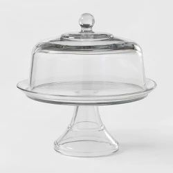 Target Glass, Glass Cake Dome, Jar Collection, Round Cake Stand, Glass Things, Nespresso Vertuo, Tiered Server, Cake Stand With Dome, Cake Dome