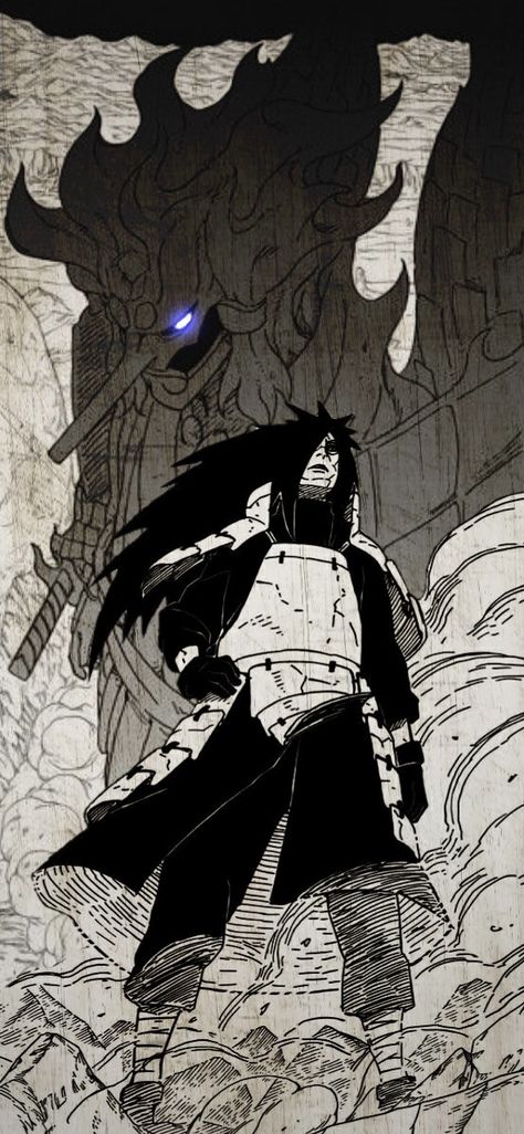 Madara Uchiha Black And White, Madara Uchiha Manga, Madara Manga, Madara Uchiha Wallpapers, Madara Wallpaper, Gorp Core, Naruto Tattoo, Madara Uchiha, Naruto Wallpaper