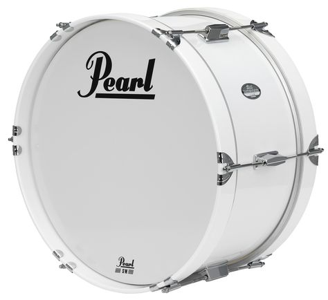 Marching Bass Drum, Pearl Drums, Percussion Drums, Hobbies Creative, Buy Pearls, Acoustic Drum, Bass Drum, Percussion Instruments, Vintage Bass Guitars