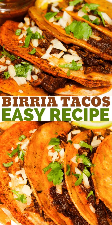 Tacos De Birria (Quesabirria Taco Recipe) - Sims Home Kitchen Queso Birria Tacos Instant Pot, Beef Barrio Tacos, Taco Birria, Mexican Birria Tacos, Barrio Tacos, Mexican Birria, Beef Birria Recipe, Oaxaca Cheese, Thanksgiving 2022