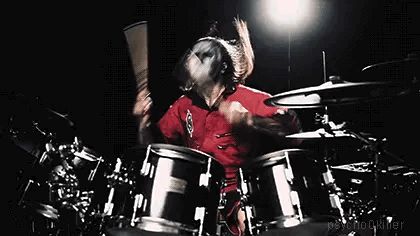 Jay Weinberg, Slipknot Band, Paul Gray, Icon Gif, Corey Taylor, Cute Headers, Banner Gif, Aesthetic Gif