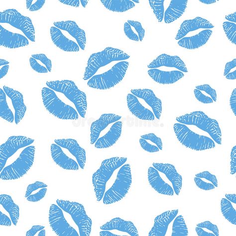 Seamless cold kiss pattern. Seamless cold kiss square pattern with white backgro #Sponsored , #advertisement, #Sponsored, #cold, #white, #backgro, #kiss Blue Kisses Wallpaper, Aesthetic Kisses, Kiss Pattern, Cute Backgrounds Aesthetic, Chat Wallpaper Whatsapp, Blue And White Wallpaper, Blue Lipstick, Cute Blue Wallpaper, Pink Wallpaper Backgrounds