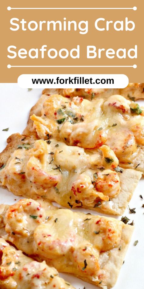 Would you like to treat yourself to a tasty treat that will make your mouth water? Try the Storming Crab Seafood Bread Recipe! Stone Crab Recipes, Seafood Sandwich Ideas, Cheesy Crab Bread, Shrimp Bread Recipes, Recipes With Canned Crab Meat, Crab Rolls Recipe, Crab Stuffed Shrimp Recipe, Seafood Bread Recipe, Imitated Crab Recipes Easy