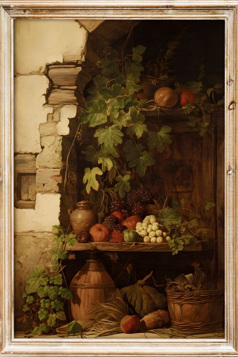 Vintage Farm house Still Life Antique Painting Antique Painting, Vintage Farm, Antique Paint, Vintage Art Prints, Great Pictures, Still Life Painting, Life Photography, Still Life Photography, Rustic Charm