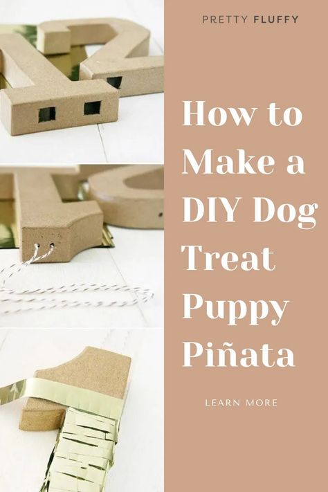 DIY Dog Treat Puppy Piñata | DIY & Recipes | Pretty Fluffy Dog Pinata, Cute Dog Wallpapers, Homemade Pinata, Bandanas Diy, Homemade Dog Treat Recipes, Dog Wallpapers, Diy Dog Toys, Cute Dog Wallpaper, Diy Pinata