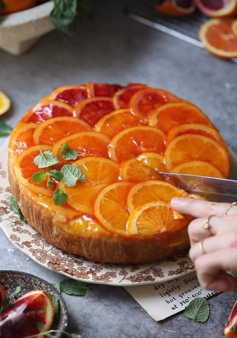 Orange Desserts, Whole Orange Cake, Desserts Aesthetic, Citrus Cake, Just Cakes, Foodie Food, Left Behind, Healthy Meal Prep, Granulated Sugar