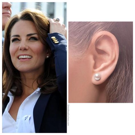 12 of Kate Middleton's Favorite Pairs of Stud Earrings - Dress Like A Duchess Kate Middleton Teeth, Kate Middleton Accessories, Kate Middleton Earrings, Kate Middleton Jewelry, Classic Jewelry Pieces, Tanzanite Studs, Trooping The Colour, Middleton Style, Nose Job