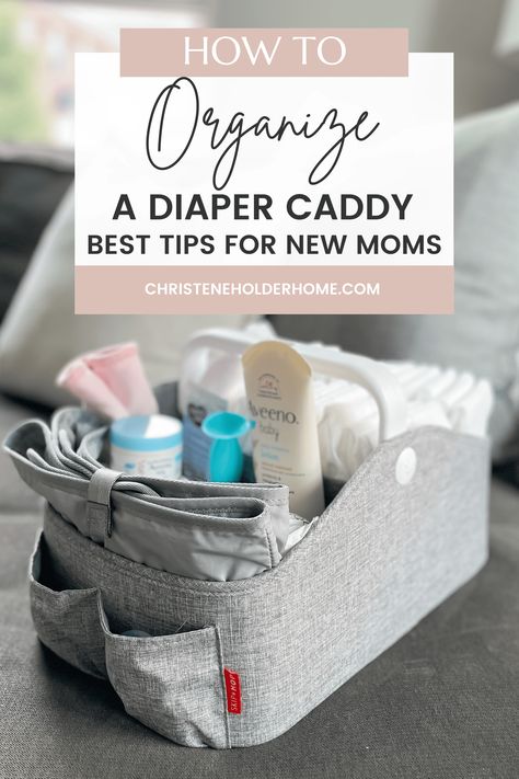 Changing Table Organizer, Car Caddy For Baby, Baby Caddy Organizer Cart, Diaper Caddy Organization, Diaper Changing Station Organization, Baby Caddy Organizer, Diaper Caddy Essentials, Changing Caddy, Diaper Station