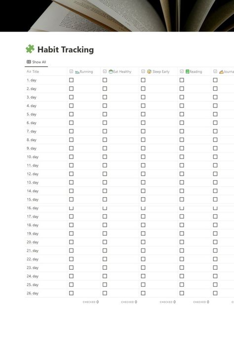 Minimalistic habit tracking notion template for sticking to your good habits & wave off your bad ones. Notion Habit Tracker Template, Notion Habit Tracker, Study Planner Free, Notion Library, Habit Tracker Template, Life Planner Organization, Etsy Planner, Template Notion, Tracker Free