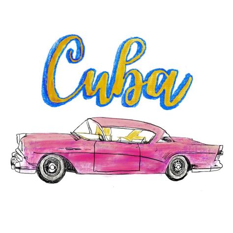 Old car in Cuba Tote Bag Cuba Cars, Stamp Print, Stamp Printing, Havana Cuba, Old Car, Old Cars, Car Ins, Cuba, Bag Sale