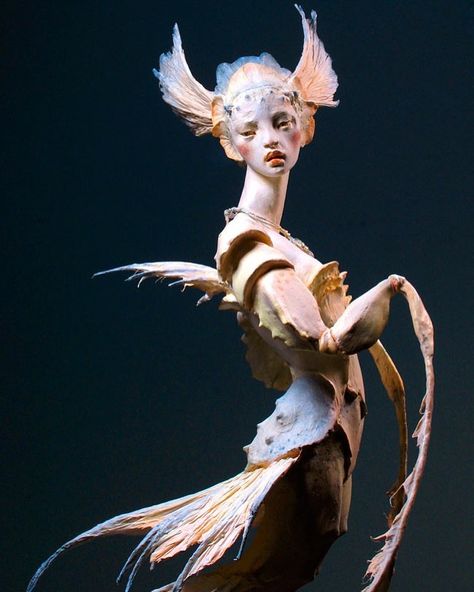 forestrogersMiss Shrimp, or La Belle Crustace, Statue Of Liberty, Art Dolls, Sculpture Art, Science Fiction, The Live, Greek Statue, Breaking News, Forest, Entertainment