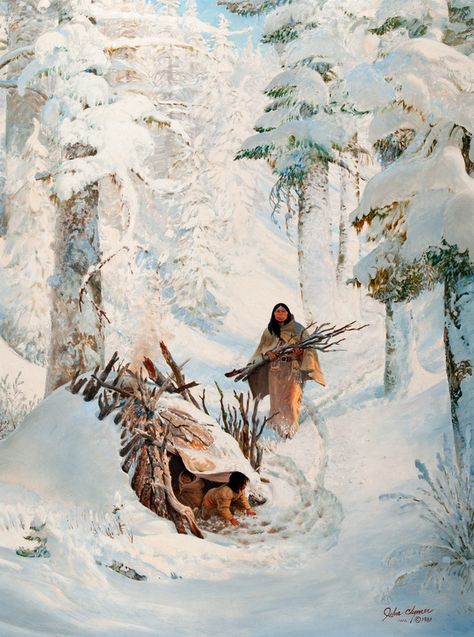 Oregon Painting, Native Woman, Jackson Hole Art, Mass Migration, Indian Artwork, Frederic Remington, Native American Paintings, Native American Images, Native American Pictures