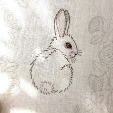 Bunny Embroidery Patterns, Rabbit Embroidery Pattern, Rabbit Embroidery, Bunny Embroidery, Embroidery Sampler, Animal Embroidery Designs, Easter Embroidery, Basic Embroidery Stitches, Embroidery Stitches Tutorial