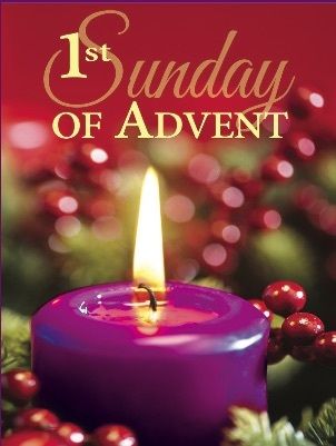 First Sunday of Advent / Primer Domingo de Adviento - Immaculate Conception Catholic School Education in Yuma, AZ 1st Sunday Of Advent, Advent Catholic, Advent Prayers, First Sunday Of Advent, Sunday Prayer, Sunday Wishes, First Sunday, St Andrew, Christmas Musical