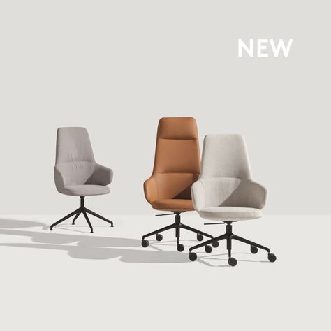 BINAR EXECUTIVE armchairs . New Collection Contemporary Living Room Chairs, Small Office Design Interior, Corporate Meeting, Adjustable Office Chair, Office Chair Design, Modern Office Chair, Office Seating, High Back Chairs, Creative Furniture