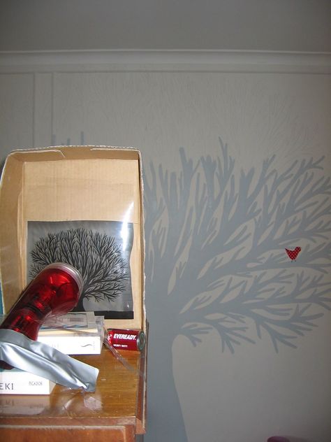 Wall Murals Painted Diy, Diy Projector, Overhead Projector, Idea Photo, Wall Murals Painted, New Wall, Diy Wall Art, Diy Wall, Projector