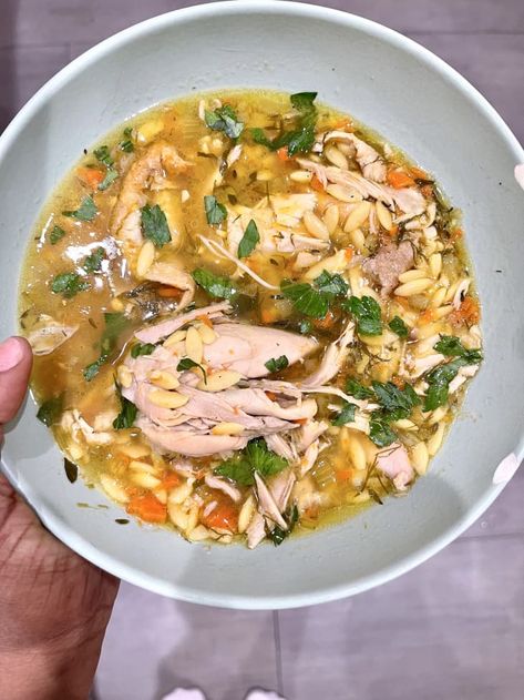 Chicken In A Pot, Farmhouse Cooking, Ina Garten Chicken, Best Ina Garten Recipes, Chicken Soups, Orzo Recipe, My Bank Account, Bachelor In Paradise, Orzo Soup