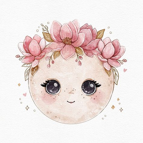 🌸 Spring is here 🥰 🌸 As the moon beams softly glow, Magnolias bloom with a radiant show. Spring whispers secrets in the night, Filling… | Instagram Photo Reels, Baby Moon, Baby Luna, Islamic Art Canvas, Hand Crafts For Kids, Moon Illustration, Instagram Ideas Post, Sewing Projects For Kids, Nature Art Painting