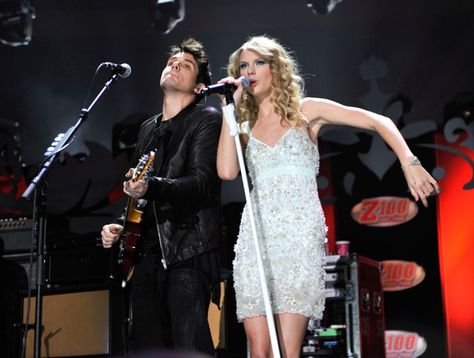 Pin for Later: See Taylor Swift's Impressive Pop Star Transformation 2009 John Mayer Taylor Swift, Taylor Swift Ex Boyfriends, Taylor Swift Dating, Taylor Swift Ex, Taylor Swift Boyfriends, Speak Now Tv, Fearless Era, Ts Eras, Nfl Kansas City Chiefs