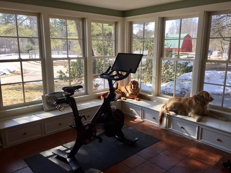 Peleton Aesthetic, Peloton Corner, Treadmill Room, Peloton Room Ideas, Peloton Room, Wellness Girl, Design A Room, Room Ideas Living Room, Corner Ideas