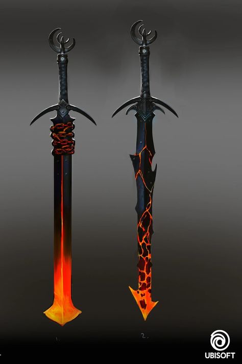 Longsword Fantasy Art Swords, Magical Greatsword, D&d Swords, Cool Swords Fantasy, Greatsword Concept Art, Big Swords Fantasy, Fictional Swords, Fantasy Swords Illustration, Greatsword Design