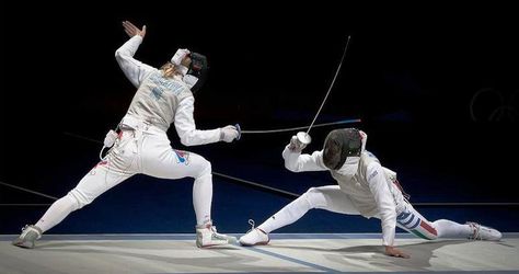 Fencing Fencing Poses, Women's Fencing, Fencing Sport, Action Pose Reference, Figure Reference, Anatomy Poses, Human Reference, Body Reference Poses, Human Poses Reference