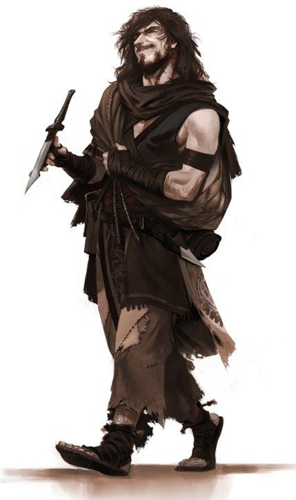 Fantasy Art Males - Album on Imgur D D Rogue, Pathfinder Character, Dark Sun, Heroic Fantasy, Human Male, Dungeons And Dragons Characters, Dnd Art, Rpg Characters, Male Characters