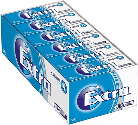 24x Extra Gum 10 Piece Pack $13 ($11.70 via Subscribe & Save) + Delivery ($0 with Prime / $39) @ Amazon AU Extra Peppermint Gum, Extra Chewing Gum, Extra Gum, Gum Flavors, Boxing Day Sales, Mint Gum, Peppermint Sugar, Balloon Cake, Receding Gums