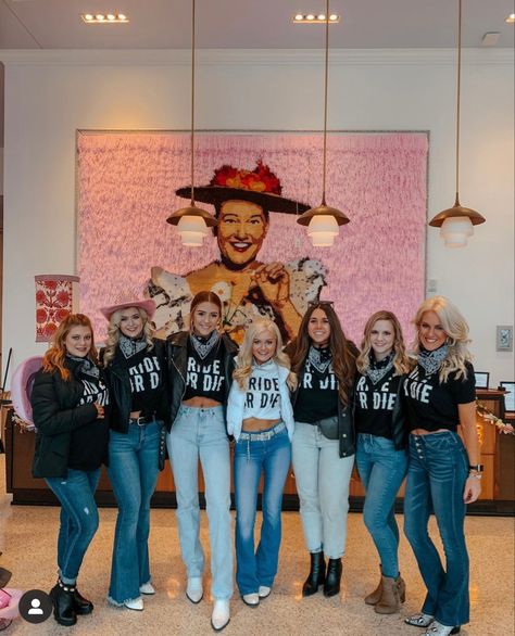 Black Bachelorette Party, Bride Or Die, Bachelorette Themes, Last Ride, Bachelorette Trip, Bachelorette Party Themes, Bach Party, Nailed It, Bachelorette Party